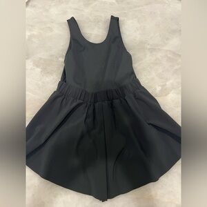 DSG tank rompers in blue & black, girls 6-7